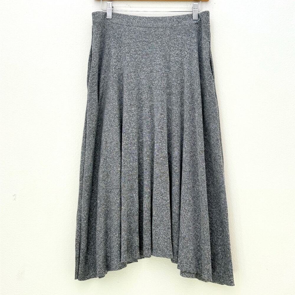 TRF by Zara heather grey skirt